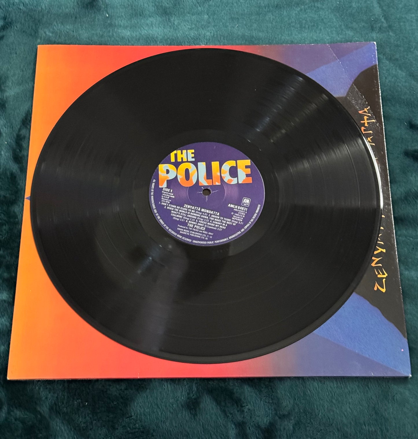 The Police - Zenyatta Mondatta 1980 EX/EX