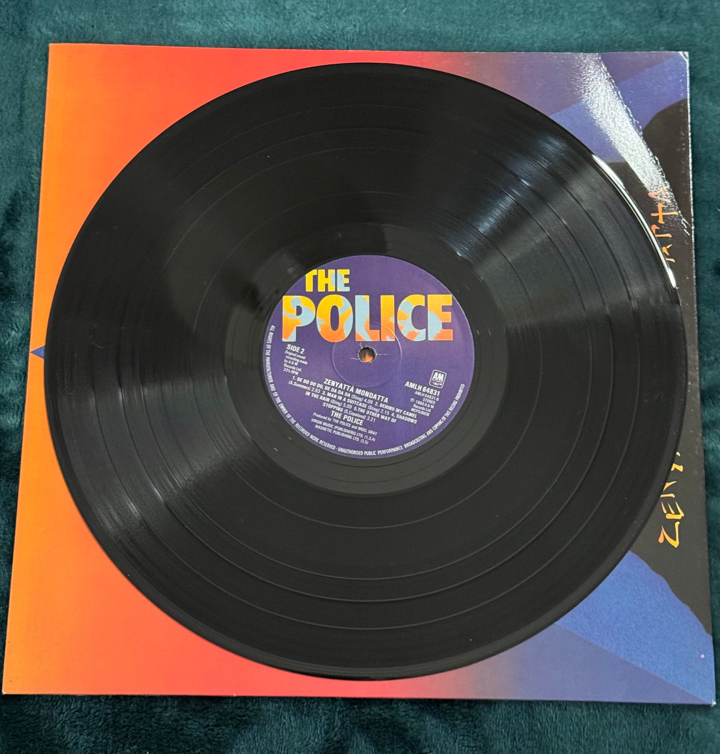 The Police - Zenyatta Mondatta 1980 EX/EX