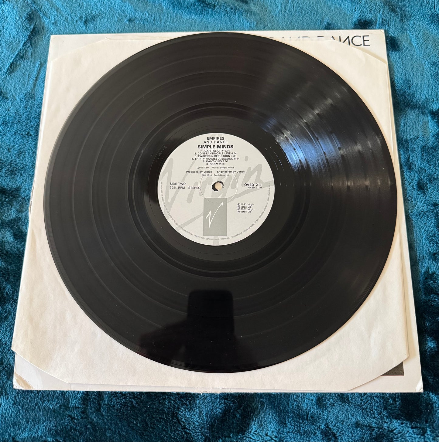 Simple Minds - Empires And Dance - 1982 EX/NM