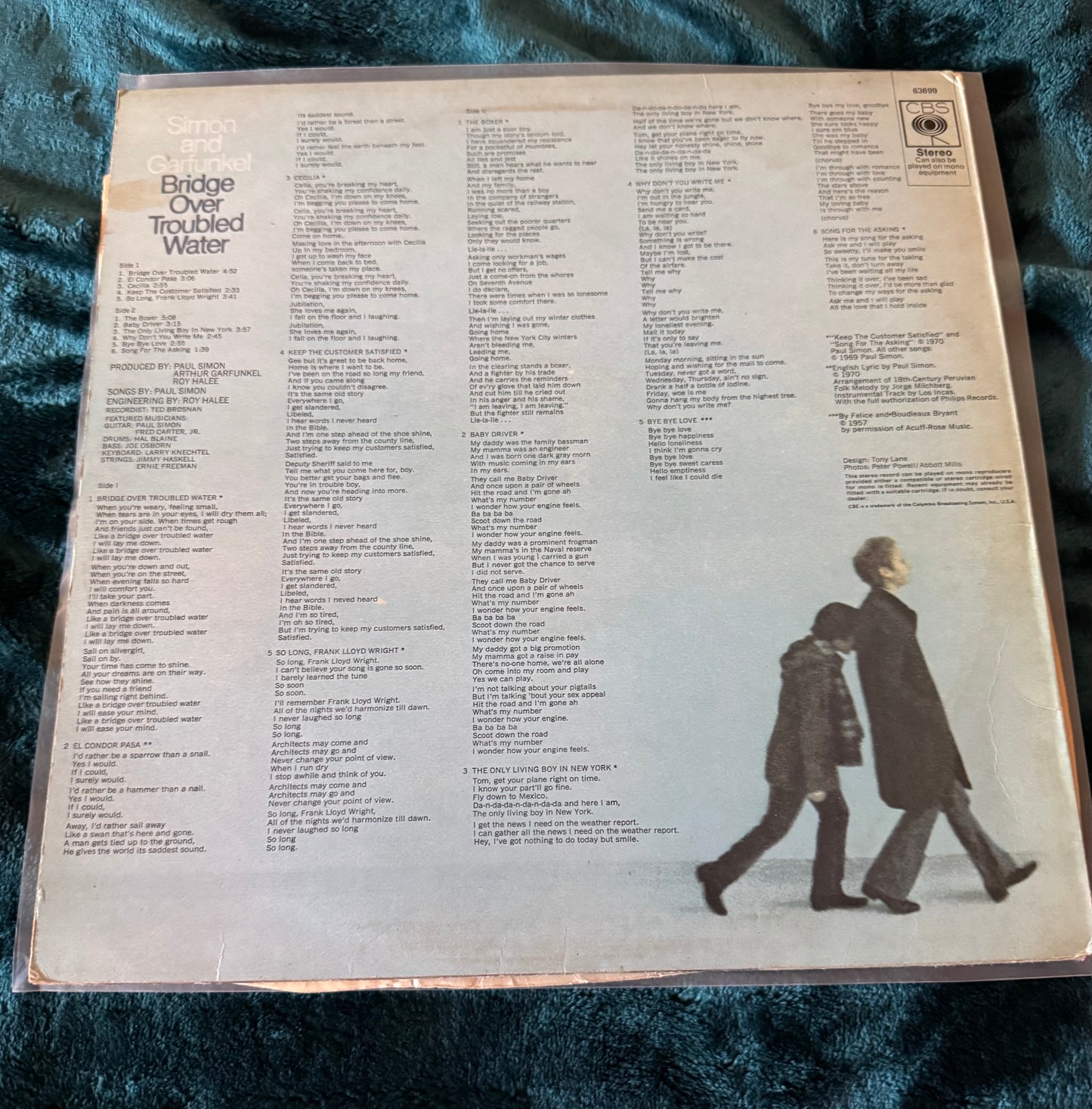 Simon And Garfunkel - Bridge Over Troubled Water - 1970 - EX/NM