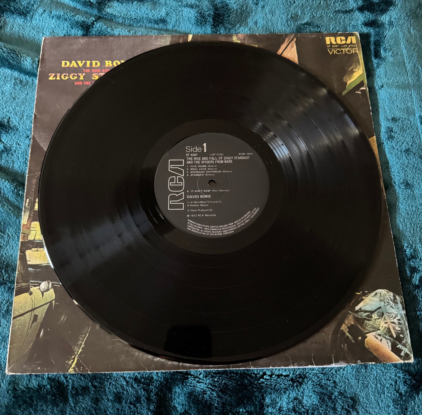 David Bowie - The Rise And Fall Of Ziggy Stardust - VG+/EX