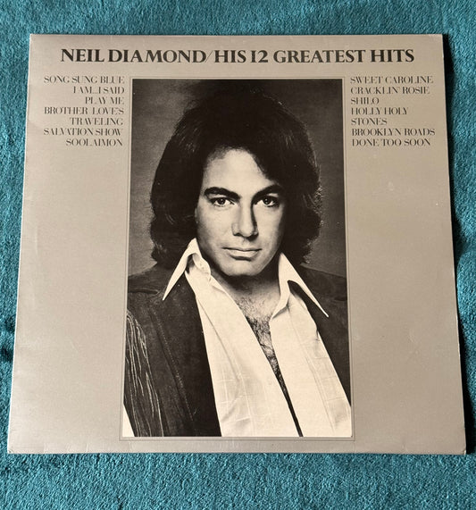 Neil Diamond - His 12 Greatest Hits - 1974 - NM/NM